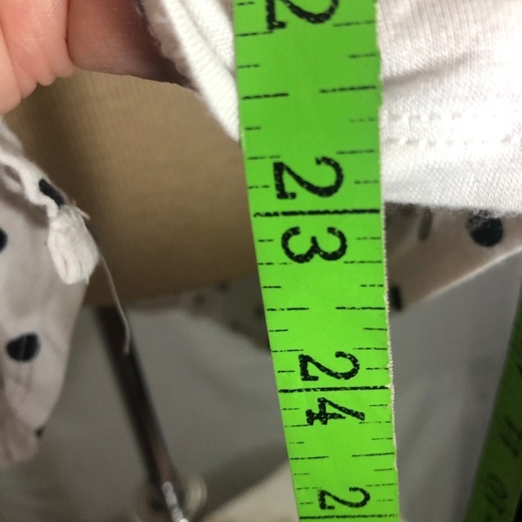 Vintage Womens White/Black Polka Dot Sleeveless Shirt. Size Large. - Picture 3 of 4